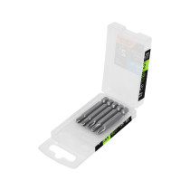 Estuche con 5 puntas de cruz PH3 largo 2", TRUPER EXPERT