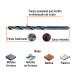 Broca HSS 1/4" Trublack para metal, TRUPER
