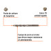 Broca para concreto de 5/16 x 4", TRUPER