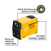 Mini soldadora inversora 120A, 127 V, Serie 500, PRETUL