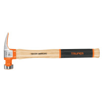 Martillo 20 oz uña recta tipo California Ripper, TRUPER Grip