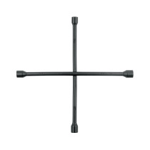 Llave de cruz 18", acabado negro mate, PRETUL