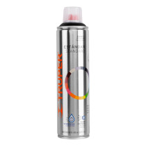 Pintura en aerosol, negro satín, bote esbelto, 400 ml