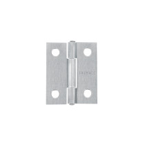 Bisagra rectangular 1-1/2" acero pulido, HERMEX