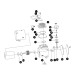 Compresor libre de aceite, para aerografo,1/5HP,127V, TRUPER