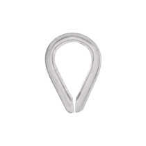Bolsa con 5 guardacabos para cable de acero de 1/2", FIERO