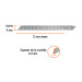 Estuche con 10 cuchillas SK4 de 9 mm para cutter, TRUPER