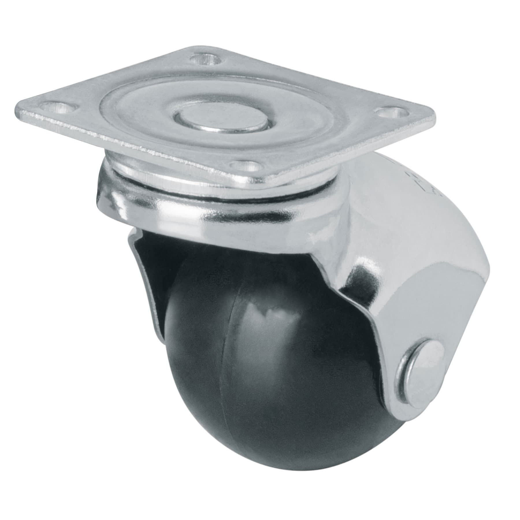 Rodaja esférica, 40 mm con placa, FIERO