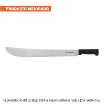 Machete estándar 20" cacha negra inyectada, TRUPER