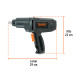 Llave de impacto 1/2" 900W, 320 lb/ft, TRUPER INDUSTRIAL