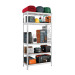 Estante metálico 5 repisas capacidad 35kg, 90x40x180, PRETUL