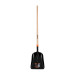 Pala carbonera chica T-2000 con mango largo de 43", TRUPER