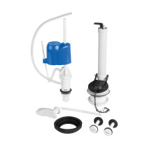 Juego accesorios para WC, 2" flotador compacto, FOSET BASIC