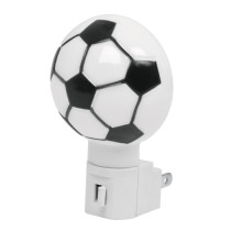 Luz de noche con lámpara E12, balón soccer, VOLTECK