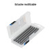 Estuche con 5 puntas de cruz PH3 largo 4", TRUPER EXPERT