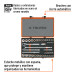 Juego de 42 herramientas cuadro 1/2" std y mm para mecánico