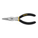 Pinza de punta y corte 6" mango de vinil, a granel, PRETUL