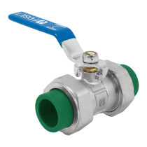 Válvula de esfera desmontable PPR, 3/4" (25mm), FOSET