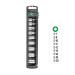Juego de 9 dados cuadro 3/8" torx, TRUPER