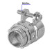 Conector recto 1/2" para tubo flexible metálico, VOLTECK