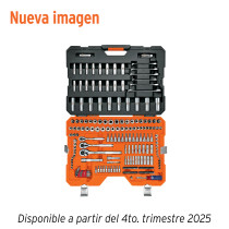 Juego 217 herramientas 1/4", 3/8" y 1/2" std y mm p/mecánico