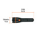 Linterna plástica 1 LED 80 lm con 2 pilas AA, TRUPER