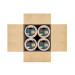 Cinta masking tape de 1" x 50 m, TRUPER