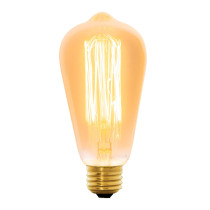 Lámpara incandescente vintage 40 W tipo Edison, VOLTECK