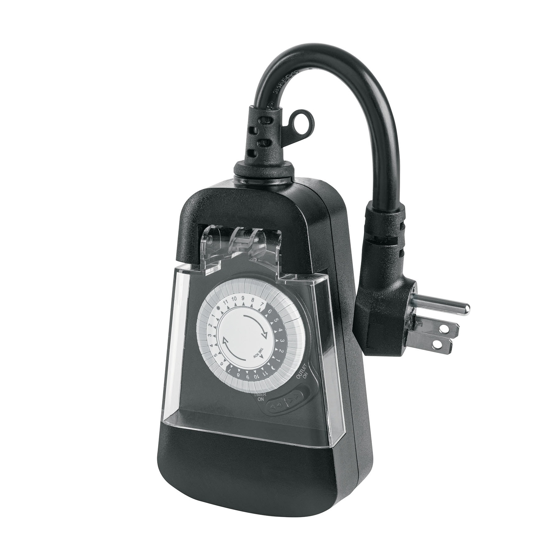 Temporizador analógico para uso en exteriores, VOLTECK