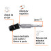 Extensión magnética articulada 3 1/2", para puntas, EXPERT