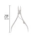 Alicate para pedicure 4-3/4", cabeza curva, extrafina,PRETUL