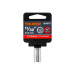 Dado de 11/32", 12 puntas, cuadro 1/4", TRUPER