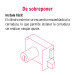 Cerradura sobreponer izq instala-fácil, blíster, BASIC