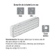 Lámpara de emergencia de 30 Leds, 220 lm recargable, VOLTECK