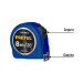 Flexómetro azul 8 m cinta 25 mm, en tarjeta, PRETUL