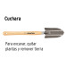 Cuchara para jardín, mango de 12-1/4", TRUPER