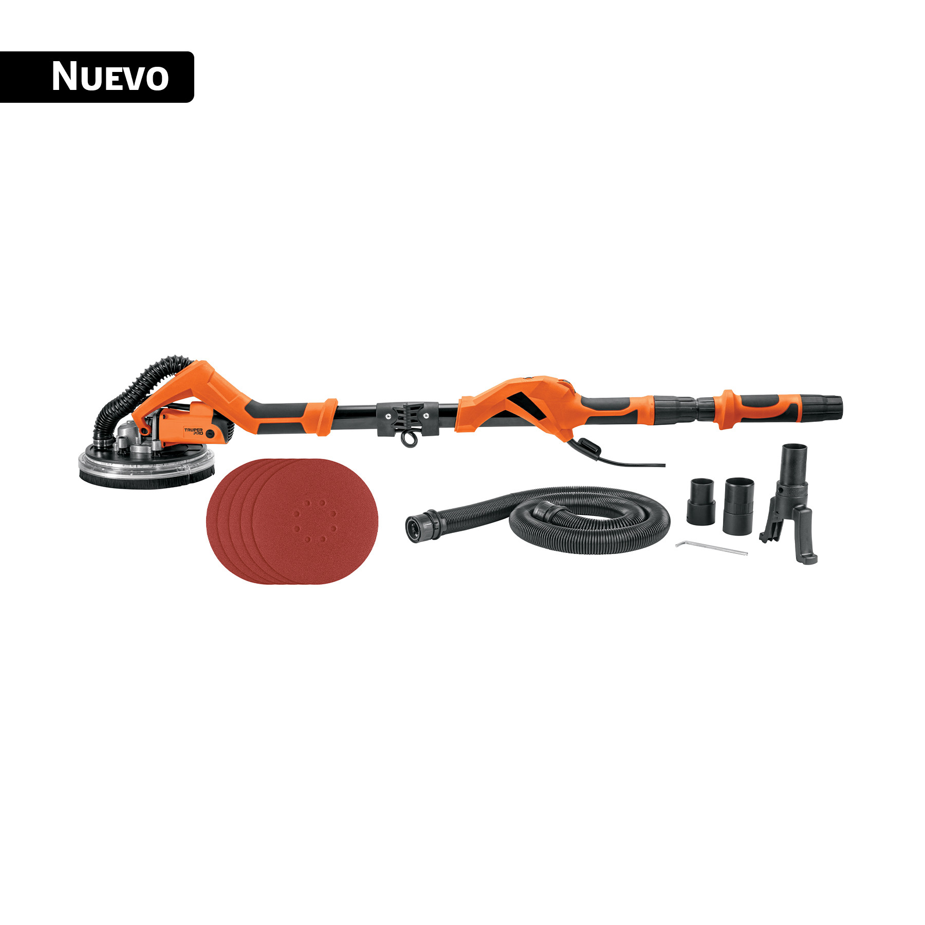 Lijadora de pared y techo 9" 750W, profesional, TRUPER PRO