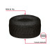 Piola de nylon paracord de 4mm, rollo, negro, 1kg, FIERO