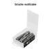 Estuche con 5 dados magnéticos de 8 mm largo 2-1/2", EXPERT