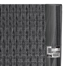 Rollo de malla sombra 80%, monofilamento negro, 1.85m x 25m