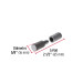 Bisagra tubular soldable de 5/8", HERMEX