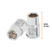 Dado de 3/8", 6 puntas, cuadro 3/8", TRUPER