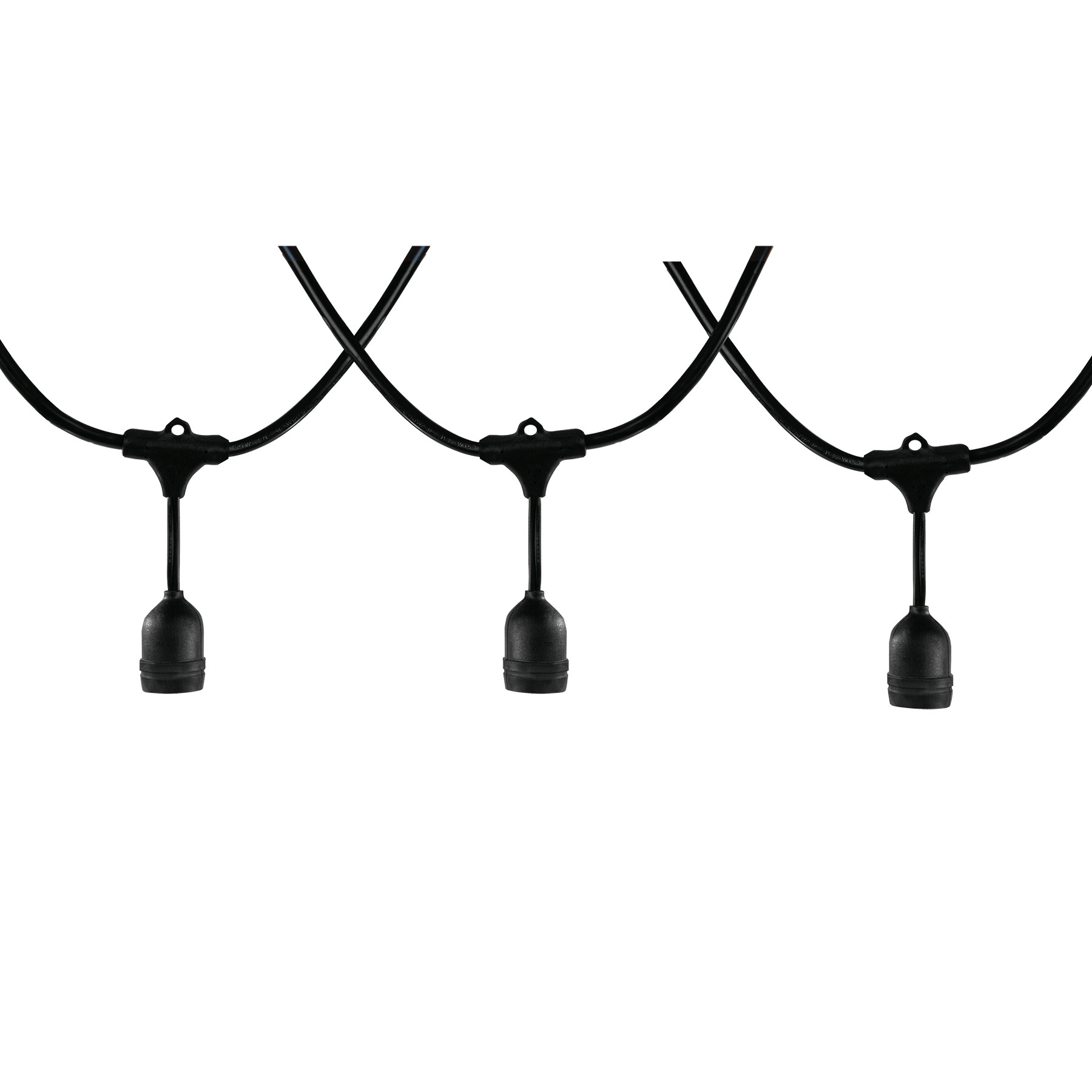 Series de luces, sin lámparas