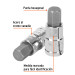 Dado punta hexagonal de 9/16", cuadro 1/2", TRUPER