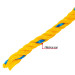 Madeja de cuerda amarilla de polipropileno 10mm, 8m, FIERO