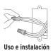 Bolsa con 10 capuchones para cable, calibres 12 a 10 AWG