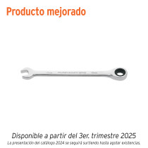 Llave combinada con matraca 10 mm x 154 mm largo, EXPERT
