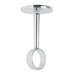 Soporte central para tubo redondo de clóset, HERMEX