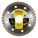 Disco de diamante de 4" x 1.2 mm, rin turbo, PRETUL