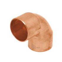 Codo 90° de cobre de 3/4", FOSET